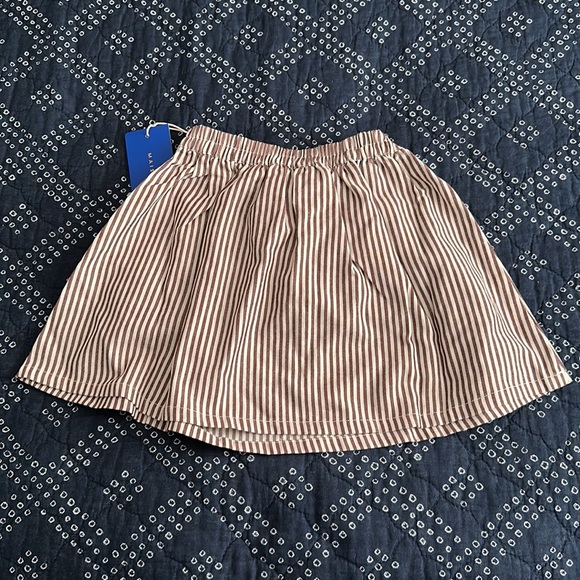 Maison Me Striped Pocket Skirt Size 5 - Picture 5 of 5
